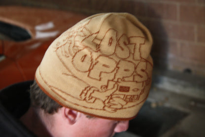 skull cap beanie reversible
